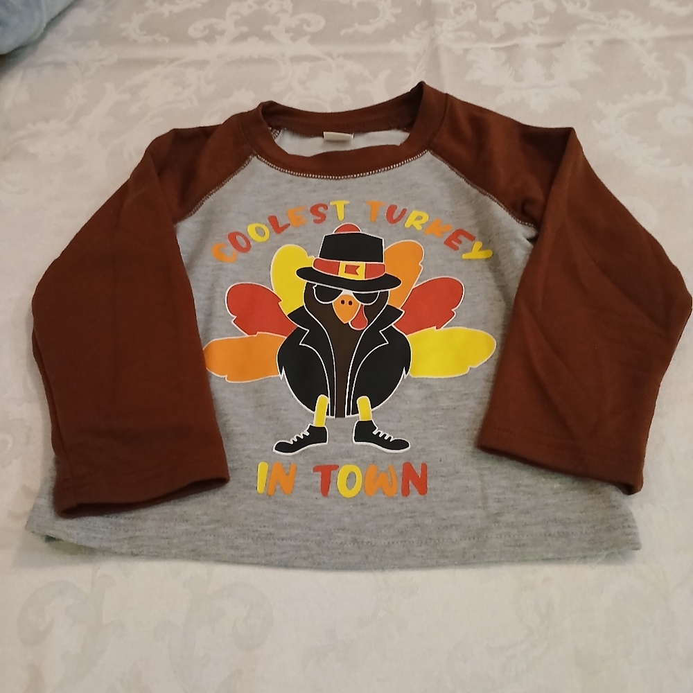2t Cool Turkey Kids Costume Set - Brown and Orange - Picture 2 of 3